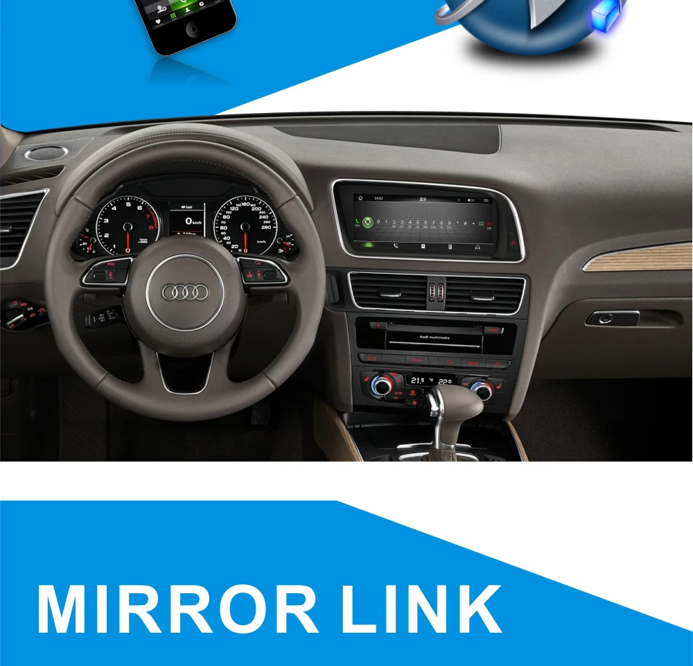MERRWAY 2012- 8 ''для Audi A6/A6L/A7/S6/S7 Мультимедиа Навигация приборной панели dvd-плеер(только подходит MMI
