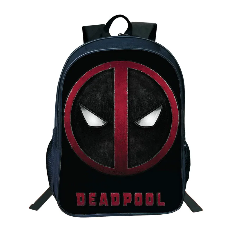 2019 рюкзак Дэдпул 3D для путешествий Mochila школьные подарки Comics Superheros Наплечная