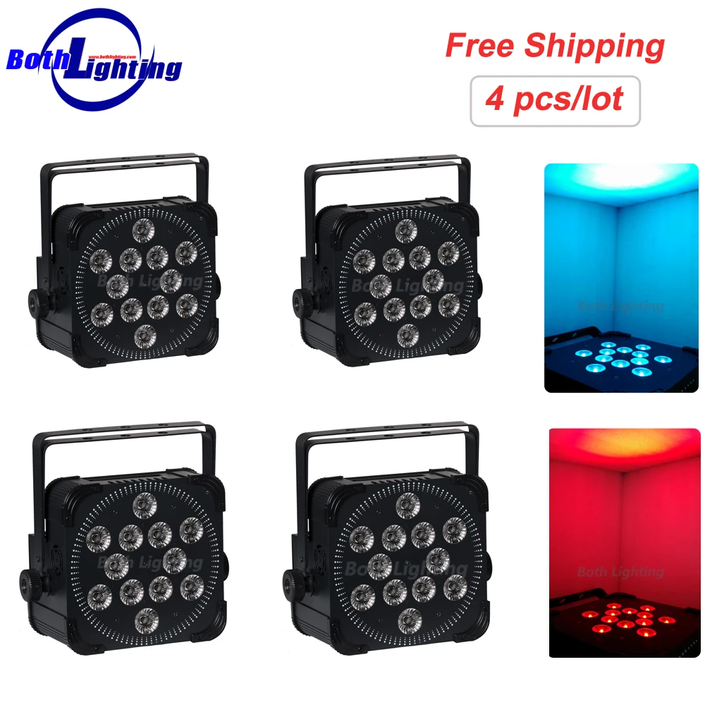 Беспроводной DMX перезаряжаемый диджей Uplights LED Mini Freedom Par ОСВЕЩЕНИЕ батарея