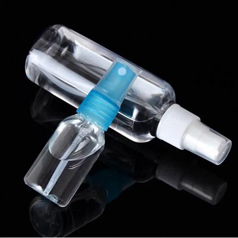 Портативный прозрачный дорожный пустой флакон-распылитель 30/100/50 мл пластиковые
