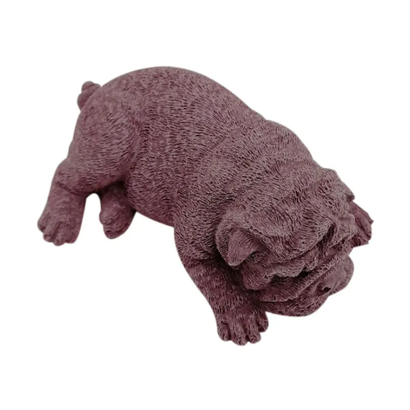 Силиконовая 3D форма Shar Pei Dog для помадки инструменты украшения тортов шоколада