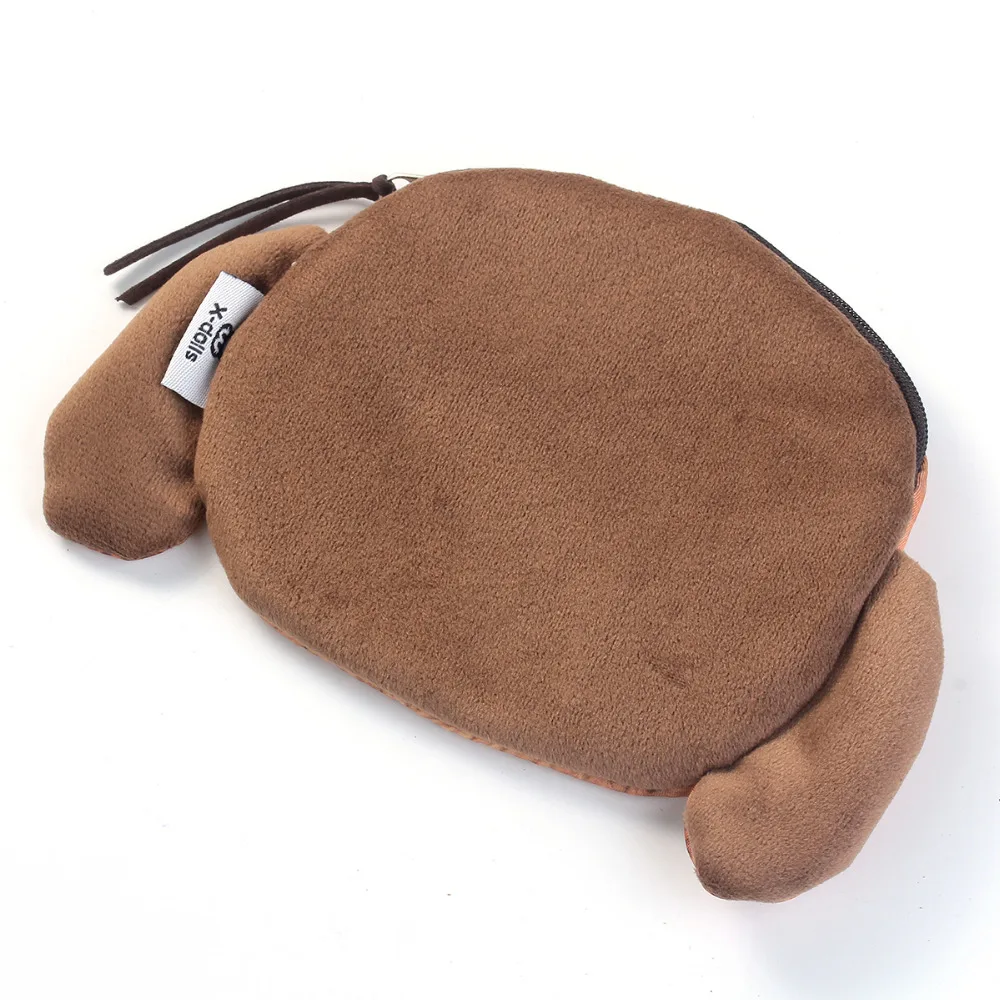 Pacgoth милые плюшевые животный принт портмоне желтый Тедди собака узор Портмоне