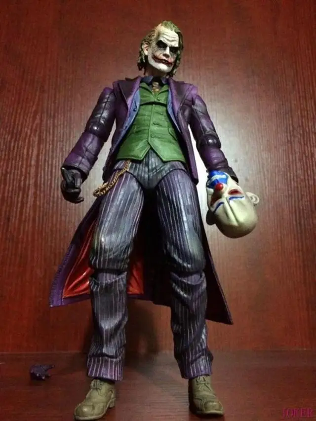 Play Arts Бэтмен Джокер Брюс с изображением Джека Нейпира 27 см ПВХ фигурки куклы