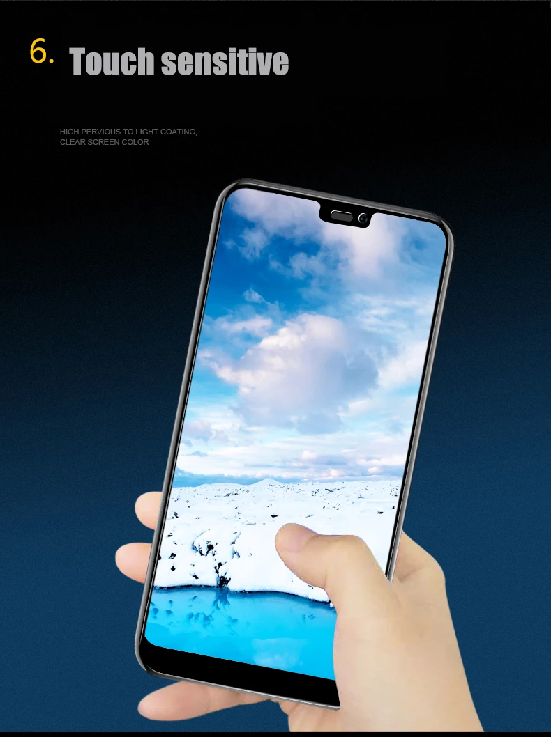 2 шт./лот, полностью закаленное стекло для Oneplus 6 6T 7, Защитное стекло для экрана 2.5D, закаленное стекло для one plus 7 6 6 t, анти-синее стекло