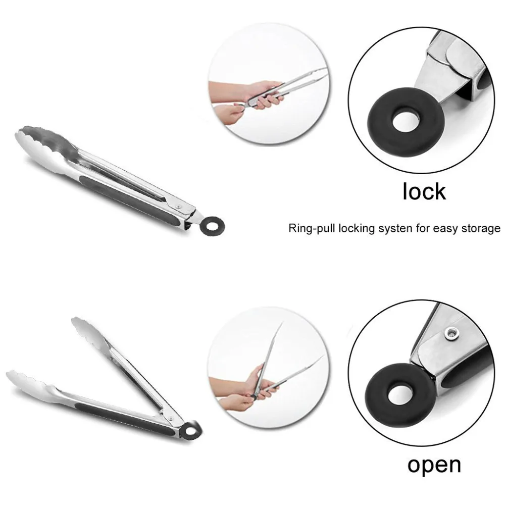2 шт. кухонные щипцы для салата 9 дюймов|accessory quotes|tool comtool brake |