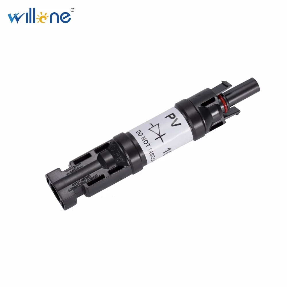 10 шт. Бесплатная доставка держатель для солнечных диодов Willone IP67 20A DC1000V|Запасные