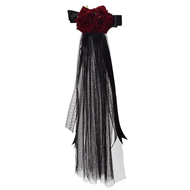 1 шт. заколка для волос из тюля с цветочным кружевом|hair clip|hair headweargirls headwear |