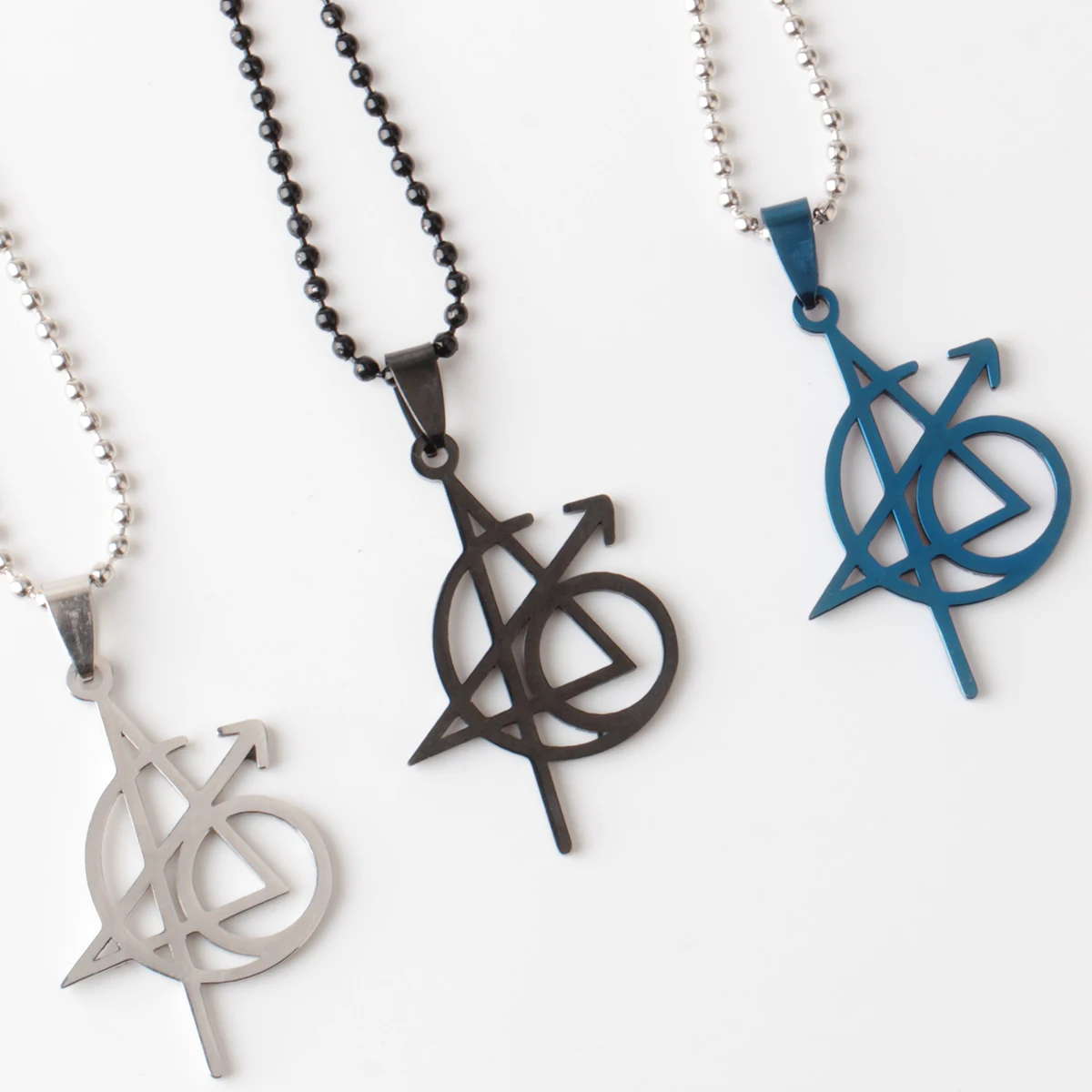 Porpular Jewelry Widow Ray Hawk Eye Six старшая Серебряная Татуировка ожерелье Классический Фильм