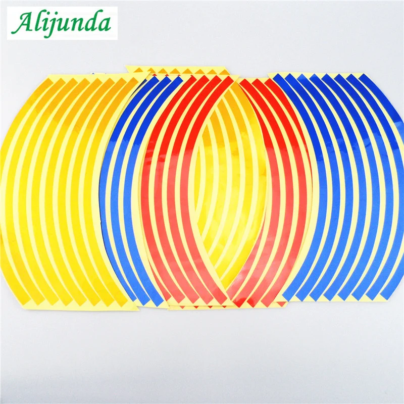 Автомобильная наклейка 18 дюймов 5 цветов Светоотражающие Мотоциклетные