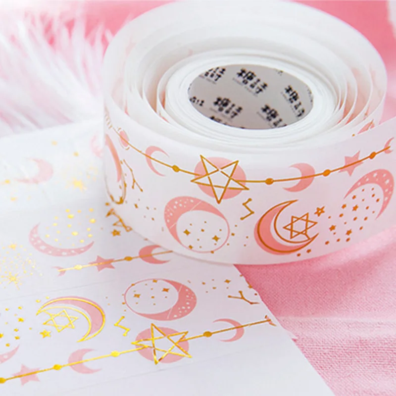 3,5 см* 5 м мультяшное украшение лунное небо васи лента DIY Украшение скрапбукинг планировщик Маскировочная лента клейкая лента этикетка наклейка