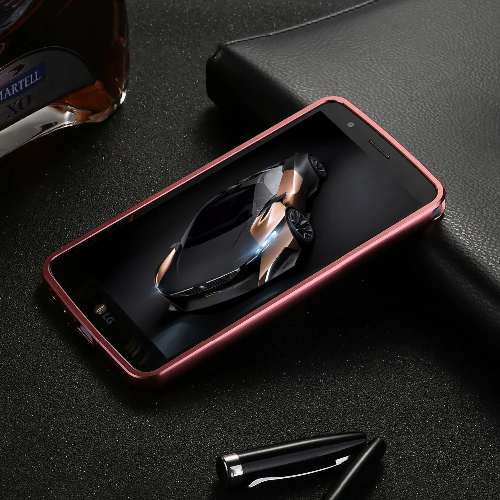 Чехол для LG Stylus 3 Stylo 3 чехол противоударный металлический алюминиевый каркас ультра тонкий пластиковый чехол для LG Stylo 3 Stylo3 чехол