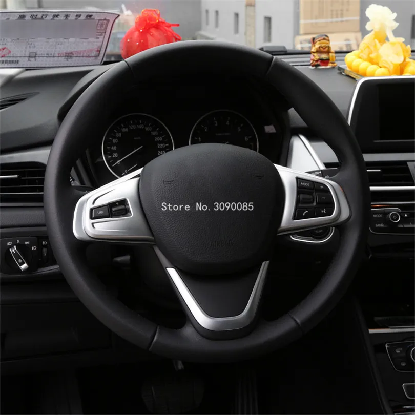 Хромированная накладка на рулевое колесо COLLBT декоративная для BMW X1 F48 2016 17 2 серии