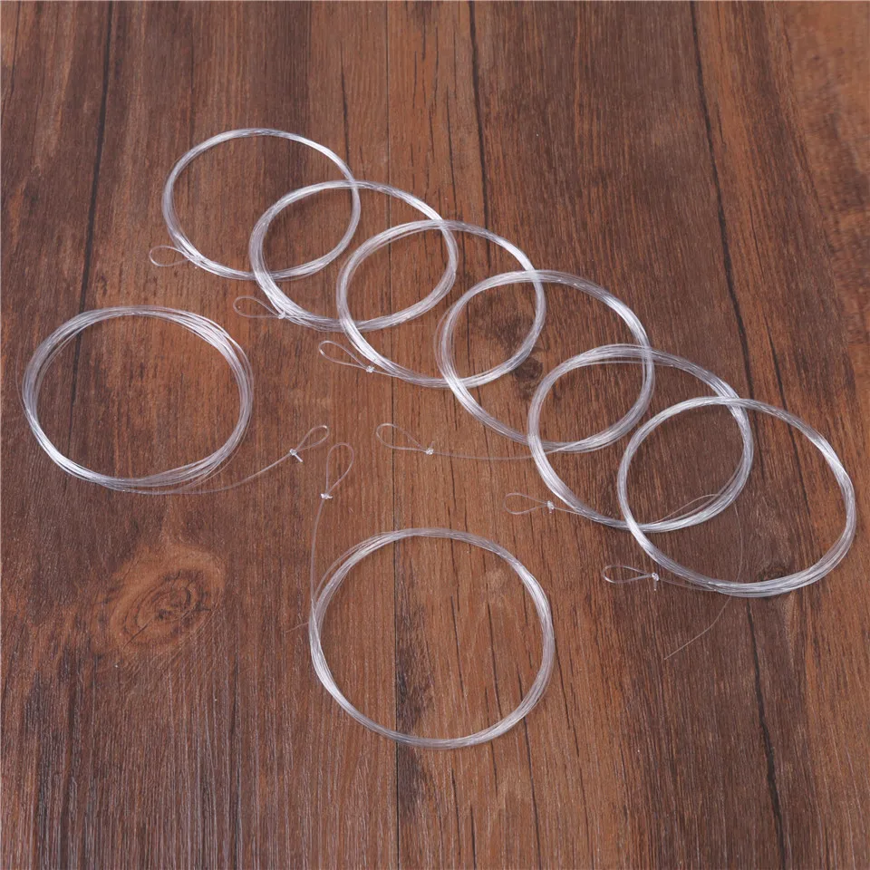 Maximumcacth 10pcs лидер ловли рыбы нахлыстом 7.5FT/9FT 0 7X Clear Tapered Nylon Leader с петлей|nylon leader|fishing