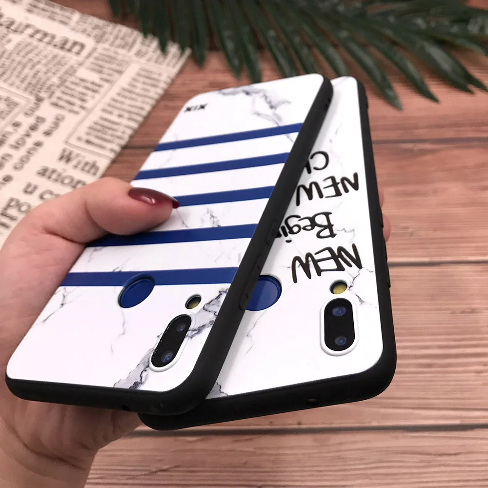 Для Huawei P20 Lite чехол Чехол под мрамор для P9 2017 P8 P10 Pro Plus Honor 9 Mate 10 |