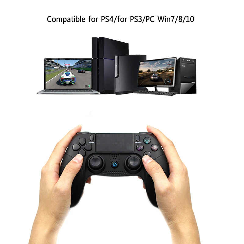 Беспроводной Bluetooth контроллер Джойстик для PS4 Геймпад Sony PlayStation4 PS3/Win 10/7/8 ПК |