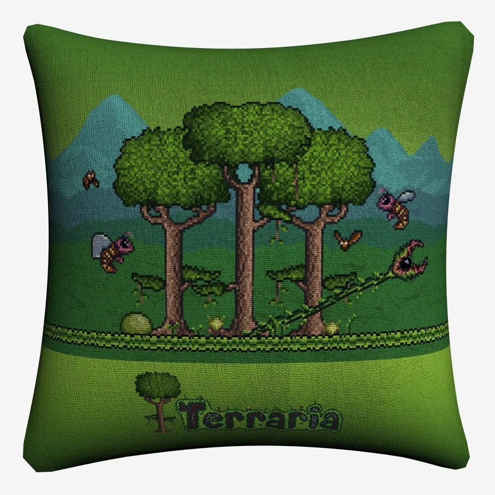 Terraria видео игры работа декоративные хлопок белье Чехлы для подушек 45x45 см диван наволочка на подушку для стула домашний декор Almofada