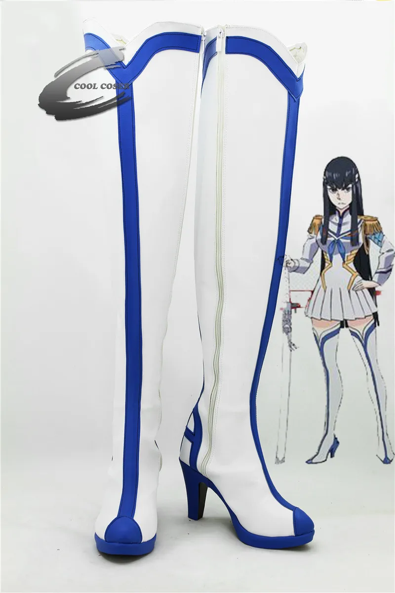 Японского аниме Kill La Kiryuuin Сацуки Косплэй Обувь mm1843 индивидуальный заказ | Отзывы и видеообзор