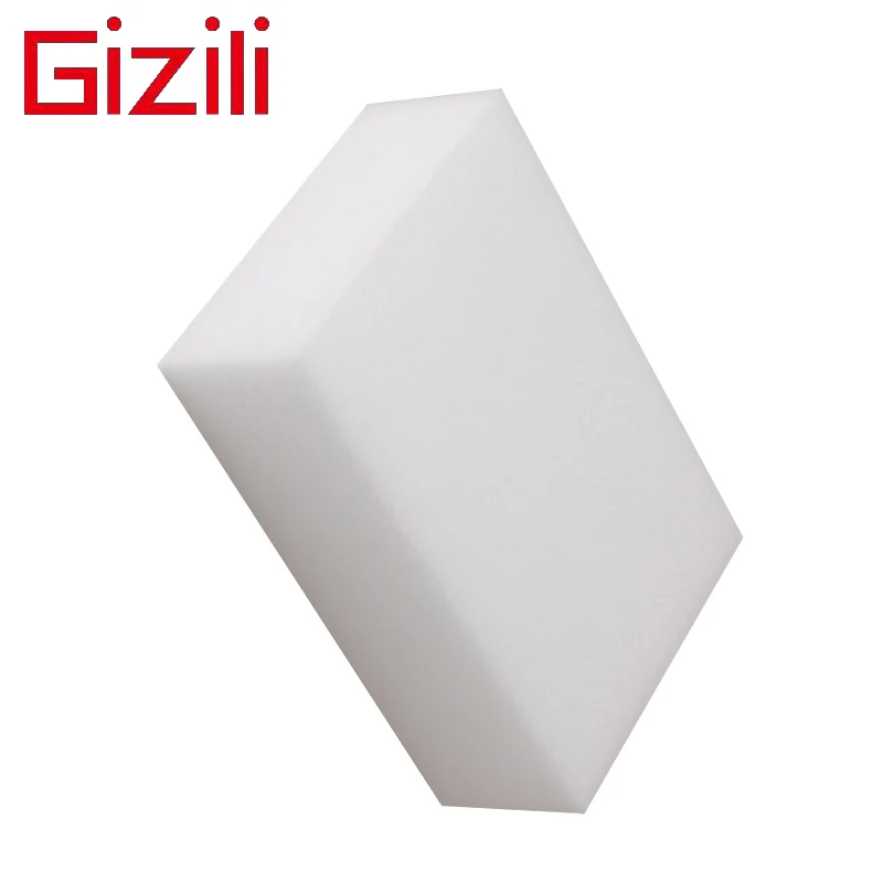 GIZILI 200 шт./лот чистый белый волшебный губка Ластик, качества меламиновая губка для мытья посуды кухонный аксессуар 10*6*2 см