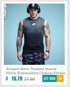 Aimpact Men's Vigor Tank Tops Fitness Bodybuiding Clothing Low Cut Side Arm Holes Mesh Activewear Summer Vest Tank Tops SXB051