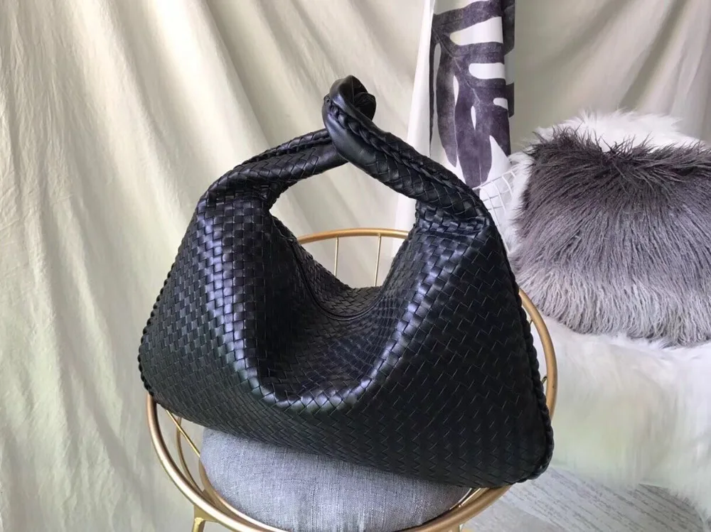 Женские сумки из натуральной кожи, тканые сумки из коровьей кожи, сумки на плечо, высококачественные дизайнерские Роскошные брендовые сумки