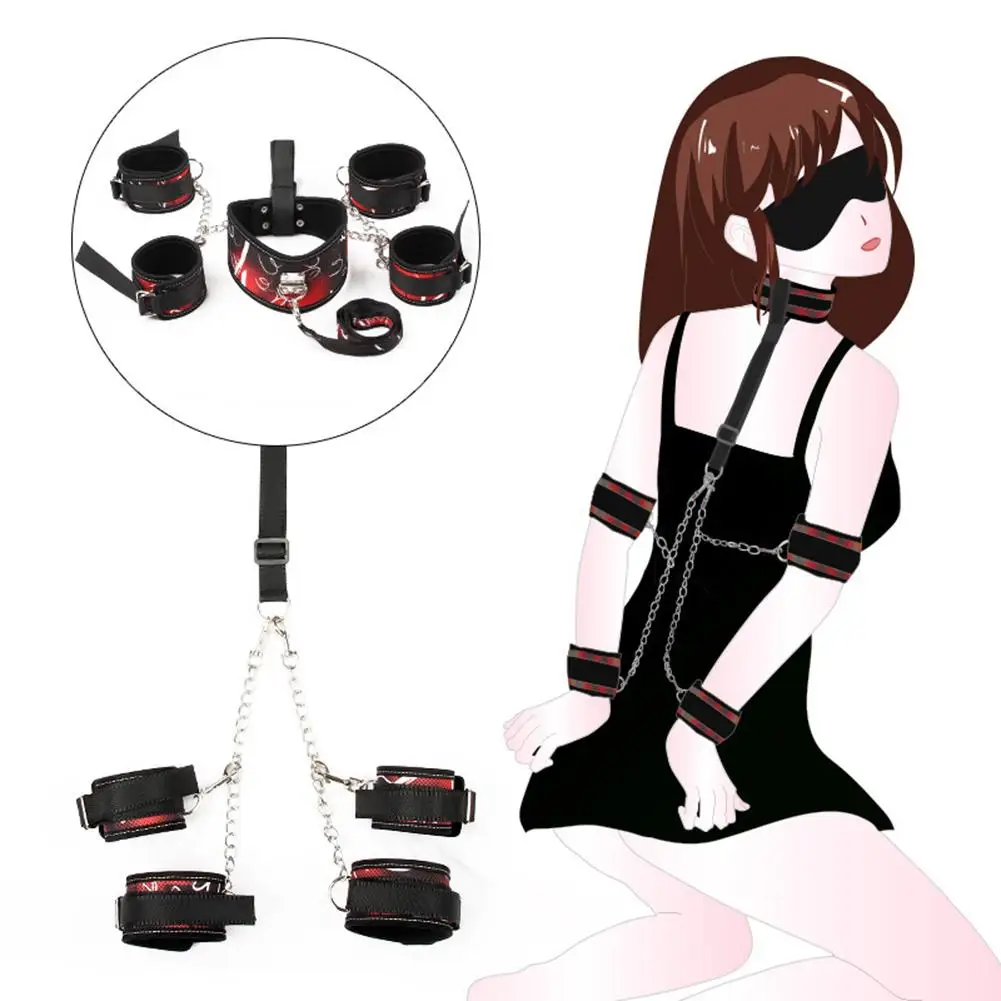 Комплект удерживающих устройств секс раб Frisky Beginner за спиной Наручники Воротник