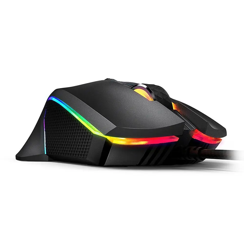 2018 New Rapoo V20PRO 8000 DPI 9 Programmable Buttons Sensor PMW3325 Optical Gaming Mouse for Professional Gamer PUBG RGB | Компьютеры и