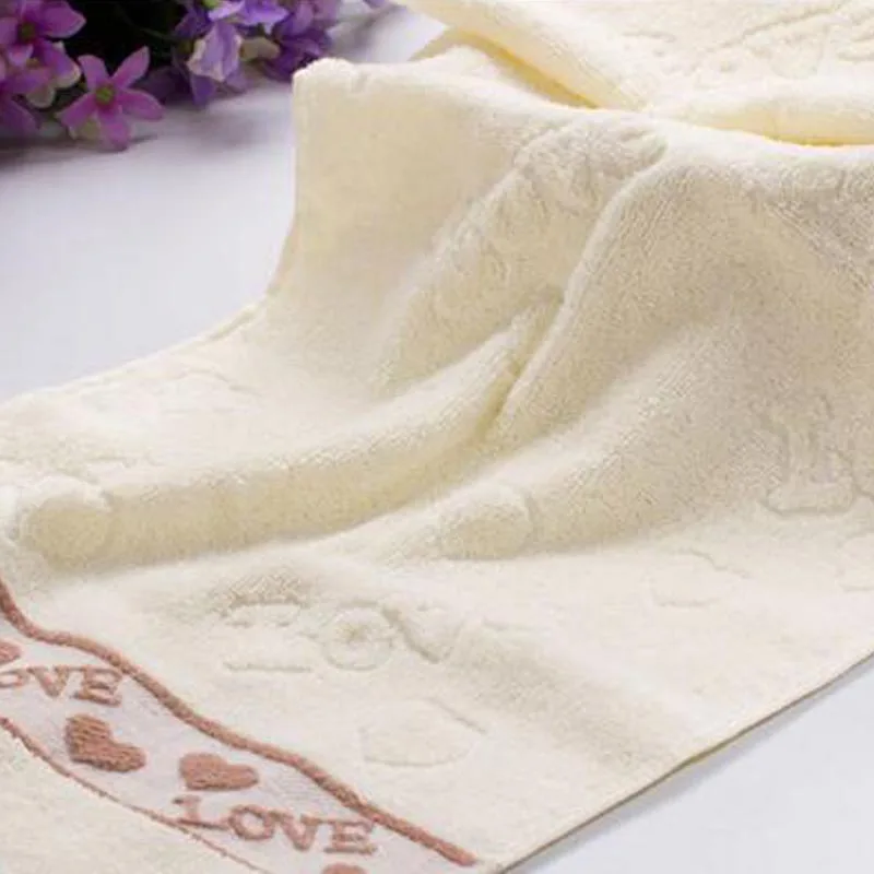 Высококачественное впитывающее полотенце для душа и лица из 100% чистого хлопка 74