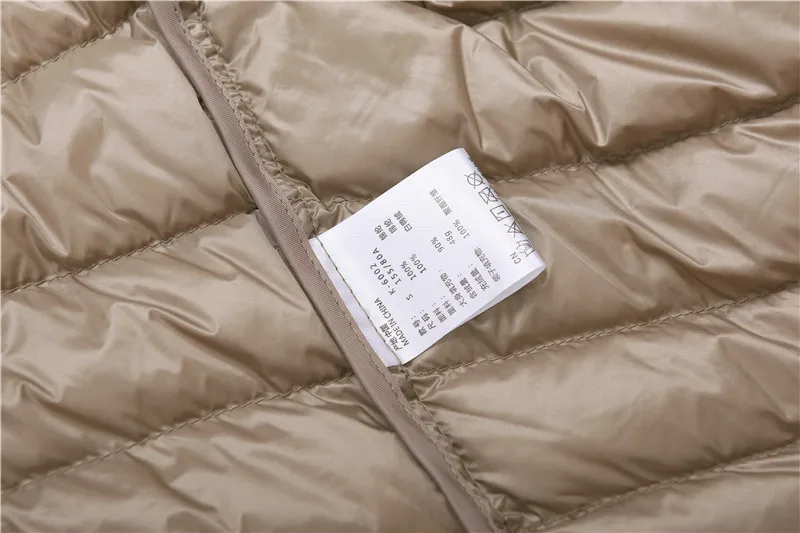 New Ultra-Light Women Winter Coat 90% White Duck Down Jackets O-Neck Portable Down Coats Female Jacket Warm Outerwear