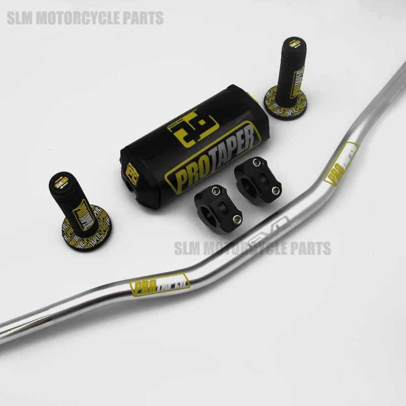 Металлический Mulisha пакет Fat Bar 1-1/" PROTAPER руль колодки с ручками ручки грязи питбайк Мотокросс Мотоцикл для KLX KTM черный