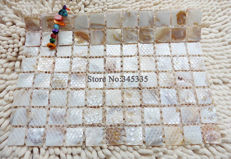 11 шт. натуральная раковина перламутровая мозаика Бальные для ванной душа