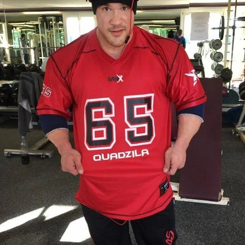 Новая мужская эластичная футболка с длинным хвостом и коротким рукавом для