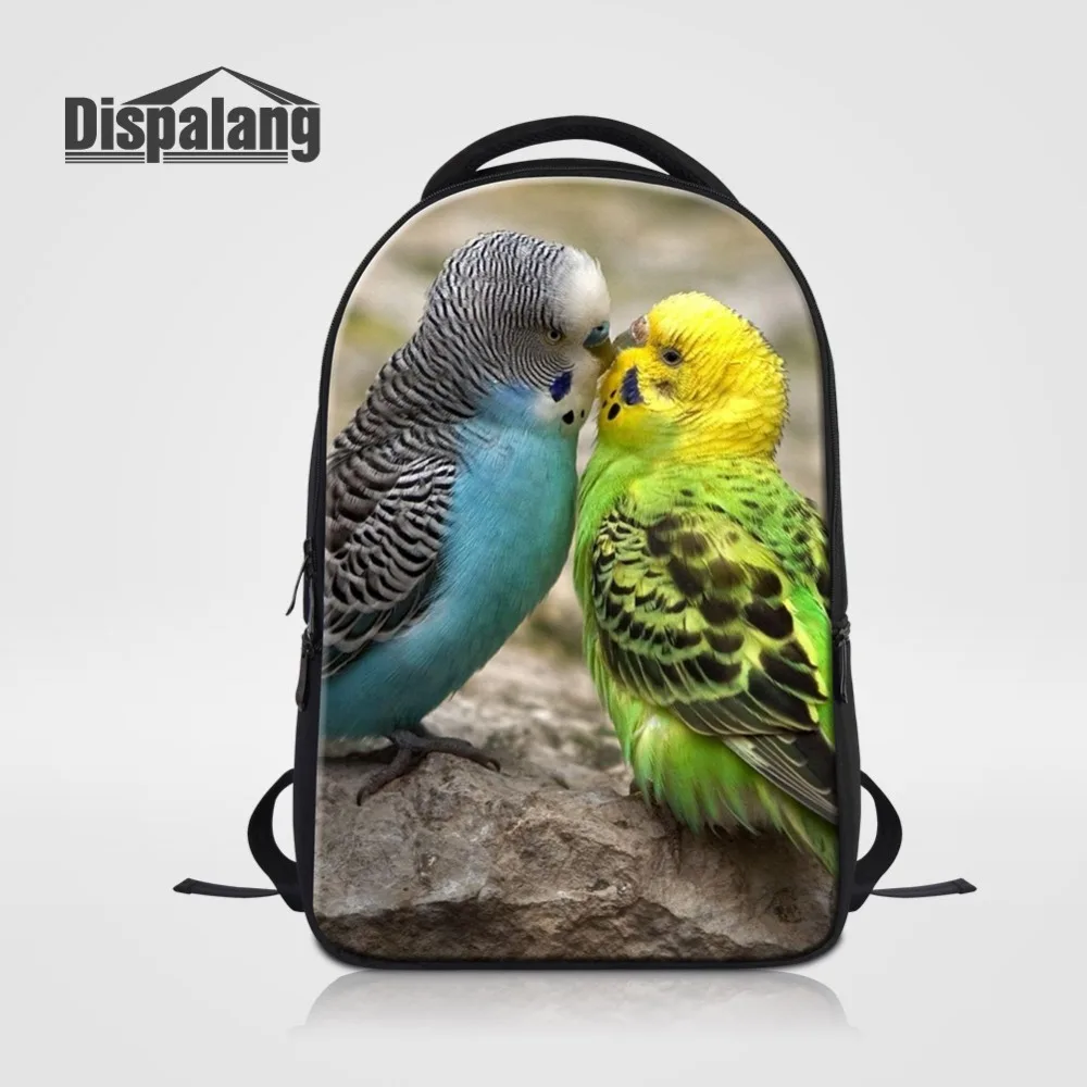 

Dispalang Unicorn Laptop Backpack For Teenage Girls Boys Parrot Animal Printing Mochila Masculina Women School Bags Male Bagpack