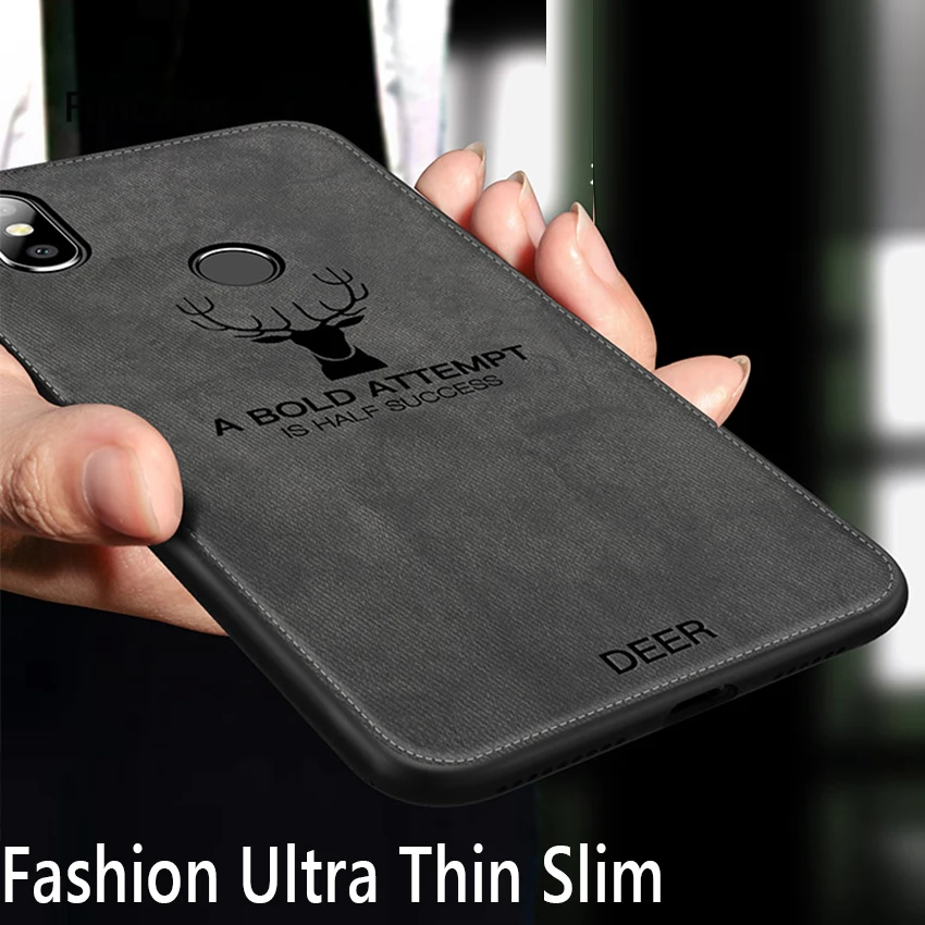 Тканевый чехол с оленем для Xiao mi Red 6 Pro 6A S2 Note 5 Plus 4X s Xiaomi Mix 2 2S Max 3 8 Lite SE 6X