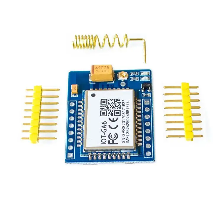 【Простая Кнопка 】mini A6 GA6 GPRS комплект GSM беспроводной модуль расширения антенна