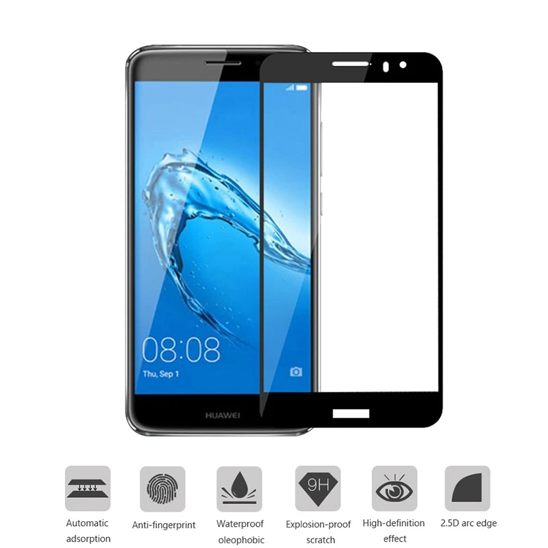 Full Cover Tempered Glass for Huawei Nova Plus on Screen Protector Phone Film | Мобильные телефоны и аксессуары