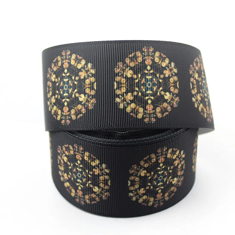 

Geometric pattern ribbon DIY hair bow accessories hawaii sewing craft wedding decorations weaving 16mm 22mm 25mm 38mm 57mm 75mm