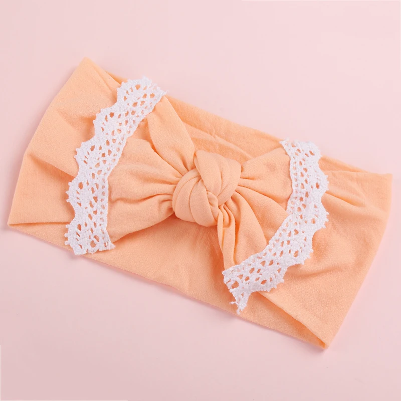 1 шт. высококачественные нейлоновые повязки для волос с кружевной отделкой