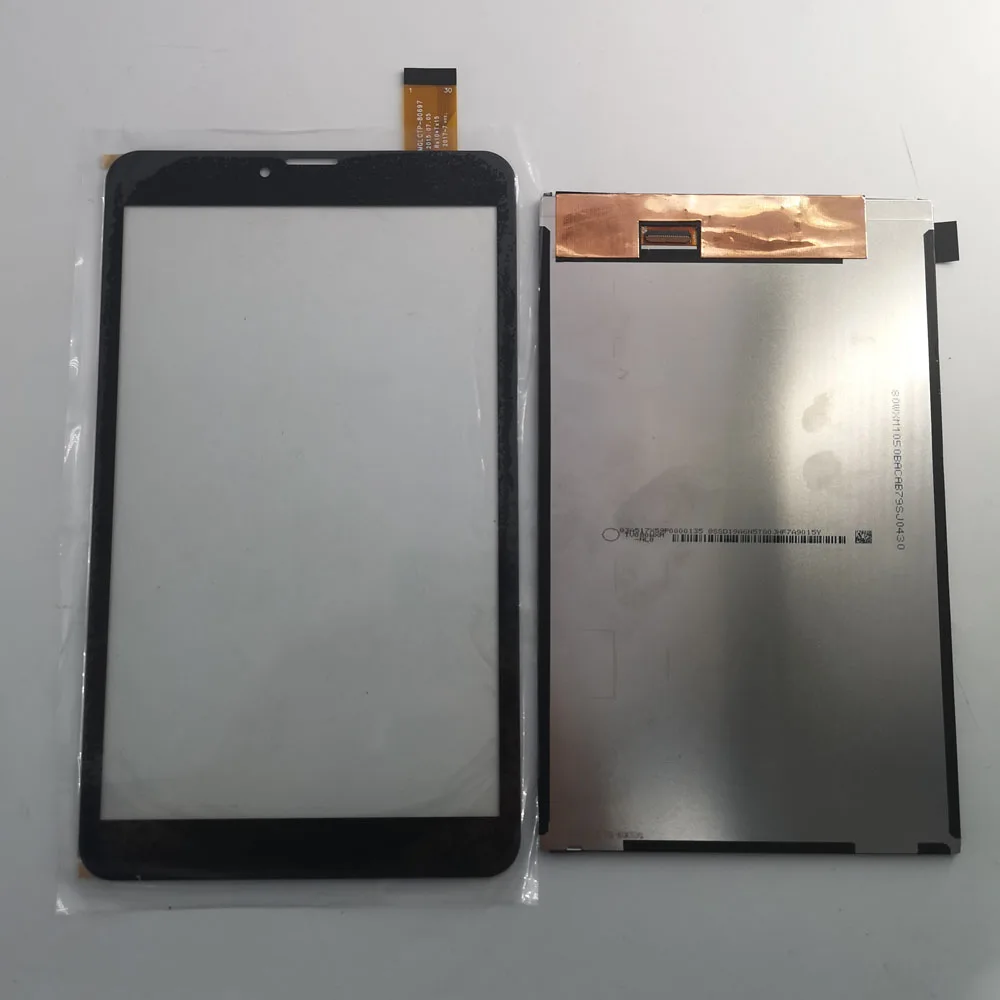 version 2 black 8 дюймов для TEXET TM-8044 TM-8043 8,0 3g планшетный ПК ЖК-экран Сенсорная панель экран дигитайзер стекло сенсор Замена - Цвет: version 2 black