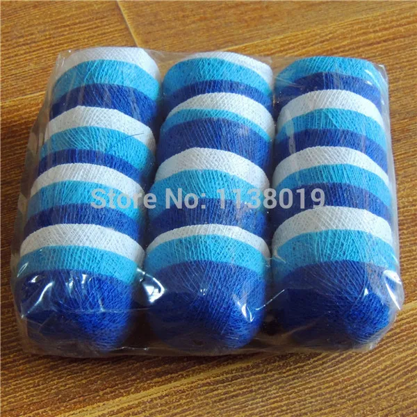 Гирсветильник да из 20 шт. хлопковых шариков сказочный Декор вечерние НКИ свадьбы