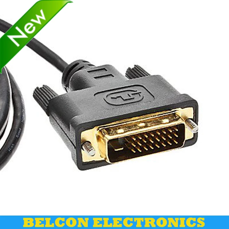 Высокоскоростной кабель HDMI-DVI 24 1 pin адаптер позолоченный hdmi dvi для 1080P HD HDTV ПК XBOX м 2