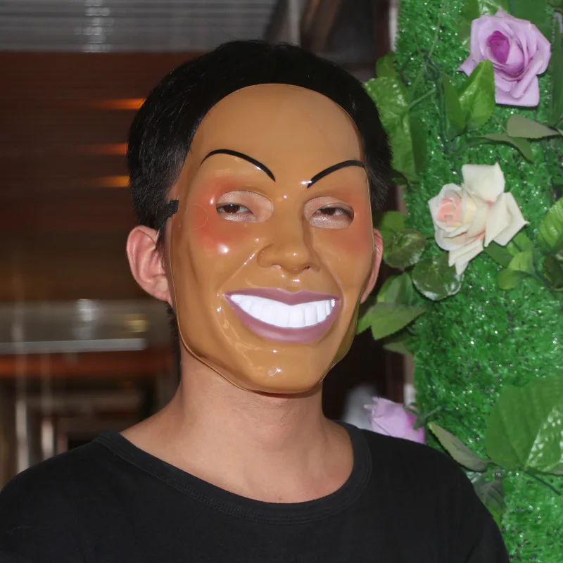 purge-male Очищающая маска с улыбкой из фильма, карнавальный костюм на Хэллоуин, платье светится в темноте, тушь для ресниц, страшная маска, светящаяся маска - Color: purge-male