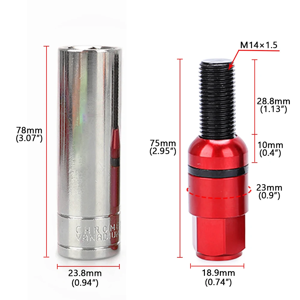 20 шт. стальные шариковые гайки для проушины сиденья колесные болты с колпачками