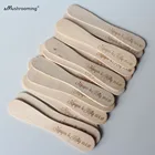 Персонализированные палочки, искусственные палочки для мороженого (100), 94 мм, подарок на свадьбу и день рождения, плоские ложки для мороженого с надписью имени