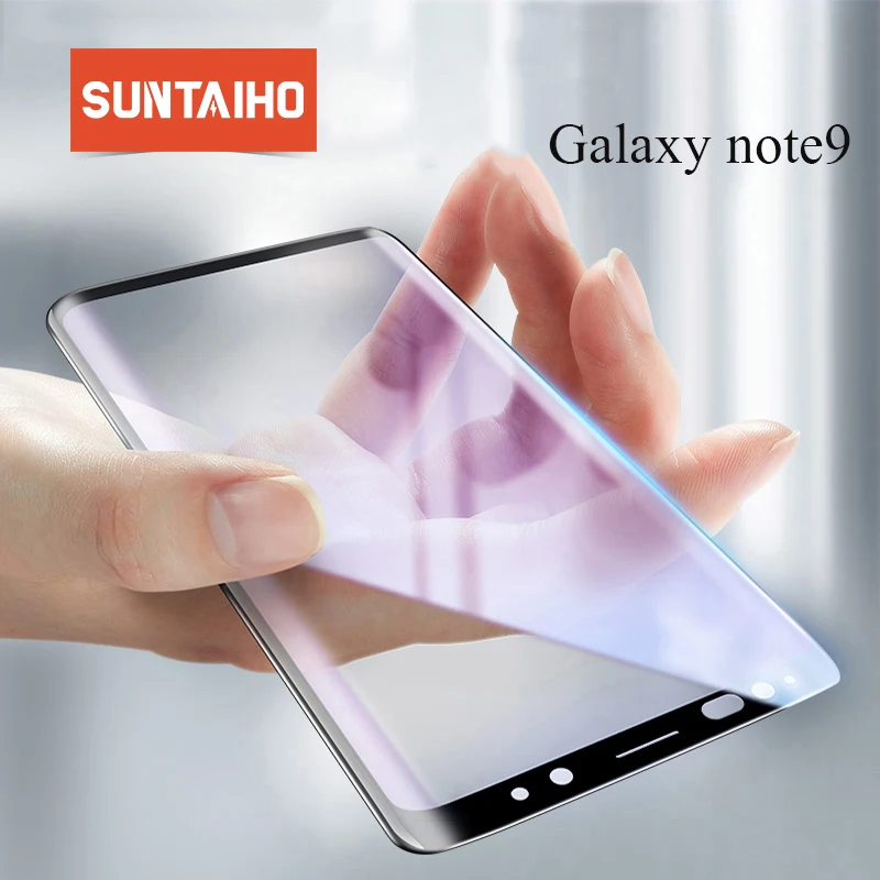 Защитное стекло Suntaiho 3D из закаленного стекла для samsung Galaxy note9 S9 анти синий