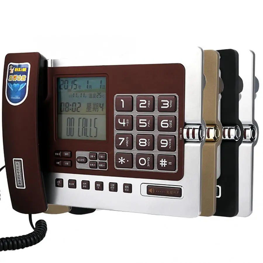 Стационарный телефон G026 музыкальная система FSK/DTMF стационарный настольный
