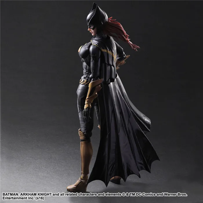 Фильм Figura 25 см Бэтмен Аркхэм Кавальер вариант Batgirl подвижный экшен-фигурка из ПВХ Da игрушка Modello Regalo di natale