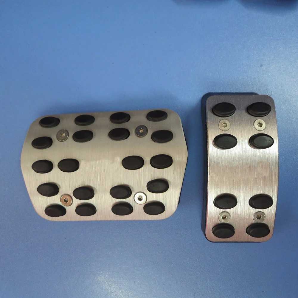 TTCR-II Car Accessory For Mazda 3 2006-2012 AT/ MT Accelerator Brake Antiskid Aluminium Pedal Foot Rest pedals Plate Pad Sticker |