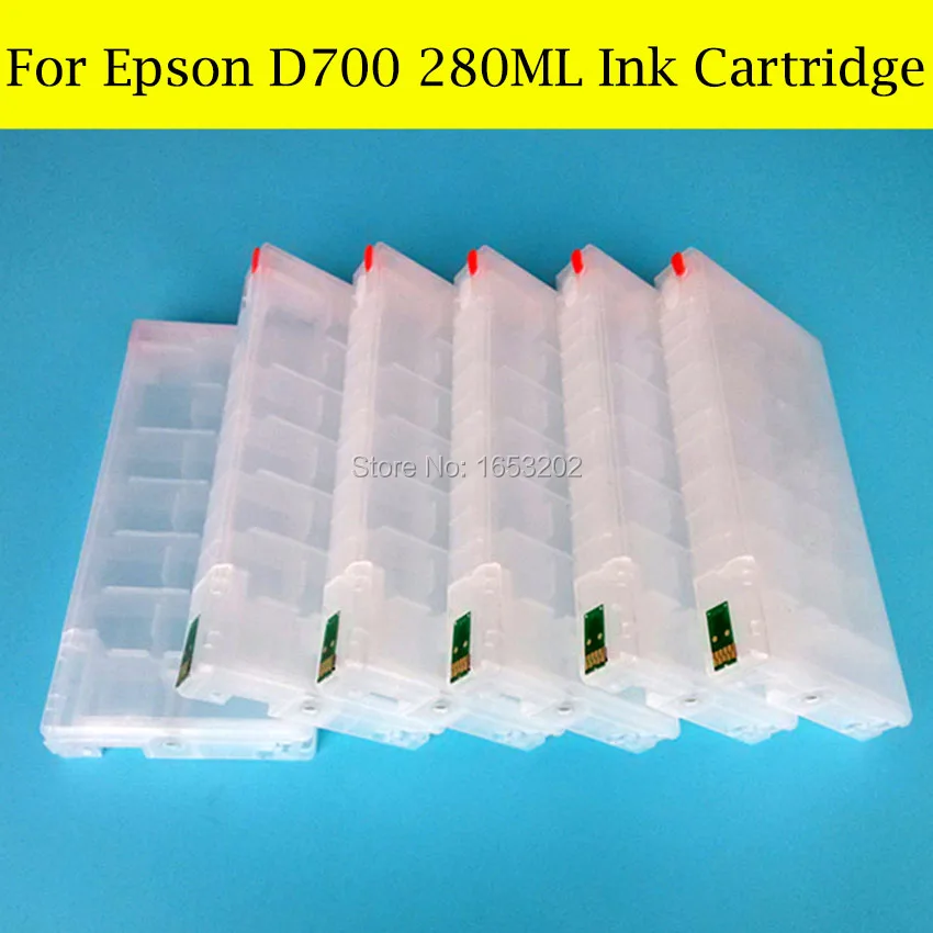 6 шт. картриджи для принтера EPSON D700|ink cartridge|refillable ink cartridgesrefillable cartridges |
