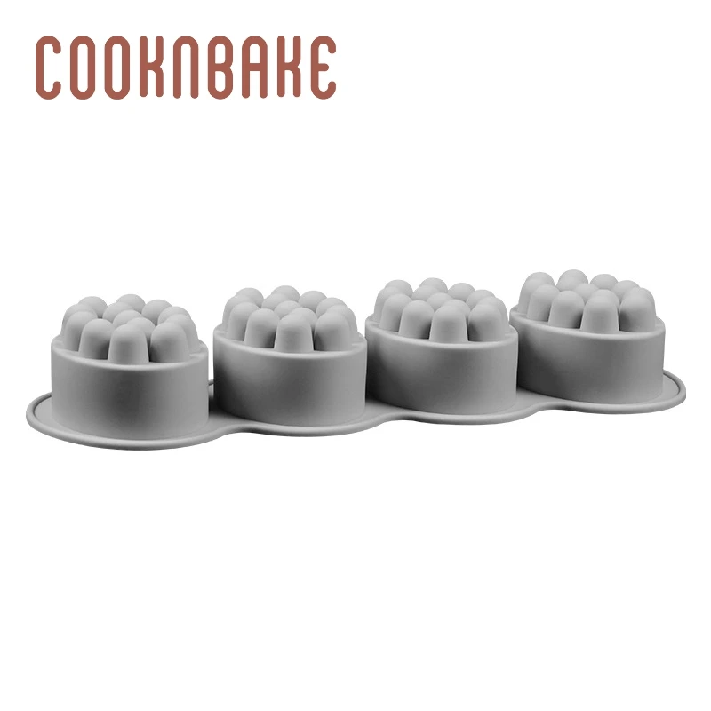 COOKNBAKE Silicone Mold for soap oval pastry bread pudding baking tool biscuit ice cake form silicone candle massage mould | Дом и сад