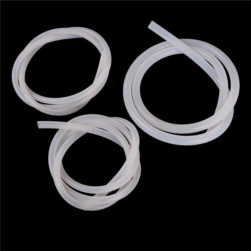 

1m 6mmx9mm Silicone Tube Hose Translucent Tube Food Grade Non-toxic Soft Rubber R06 Drop Ship 5x8mm 8x12mm 5x3mm